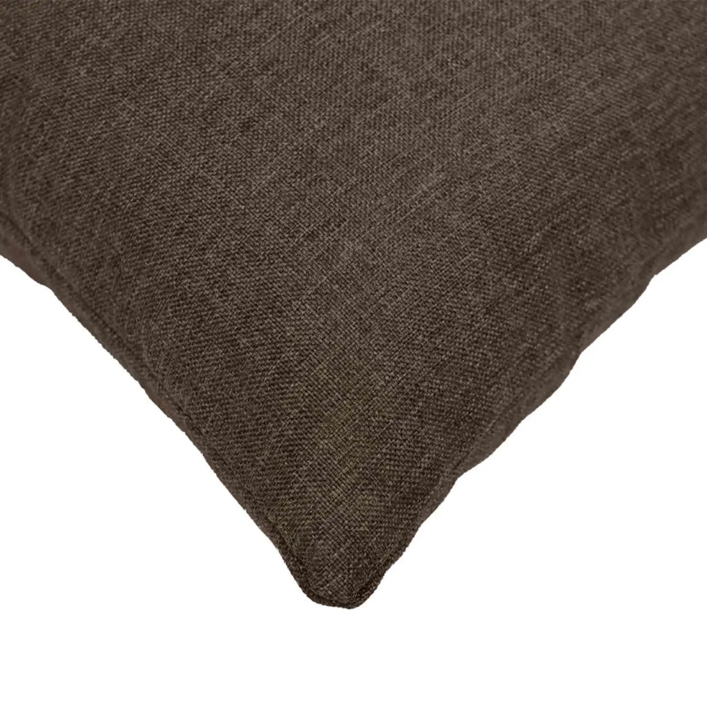 Cuscino con cuscino HEERLEN 2 pz Tortora Tessuto 924457
