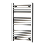 RADIATORE TERMOARREDO SCALDASALVIETTE CROMO LUCIDO CON TUBOLARI Ø25MM MODELLO ELVIA - MM 840X500 WATT 327 INT.450  - MAM