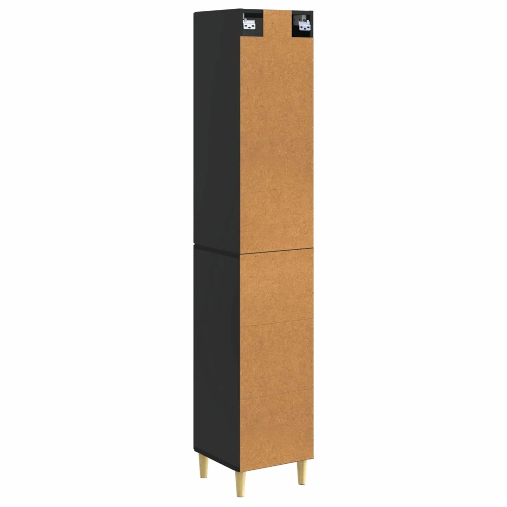 Set di armadi 2 pz Nero Legno ingegnerizzato 3416710