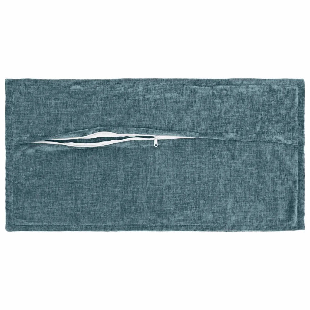 Federa 6 pz HOUTEN Blu 40 x 80 cm Tessuto Chenille 918233