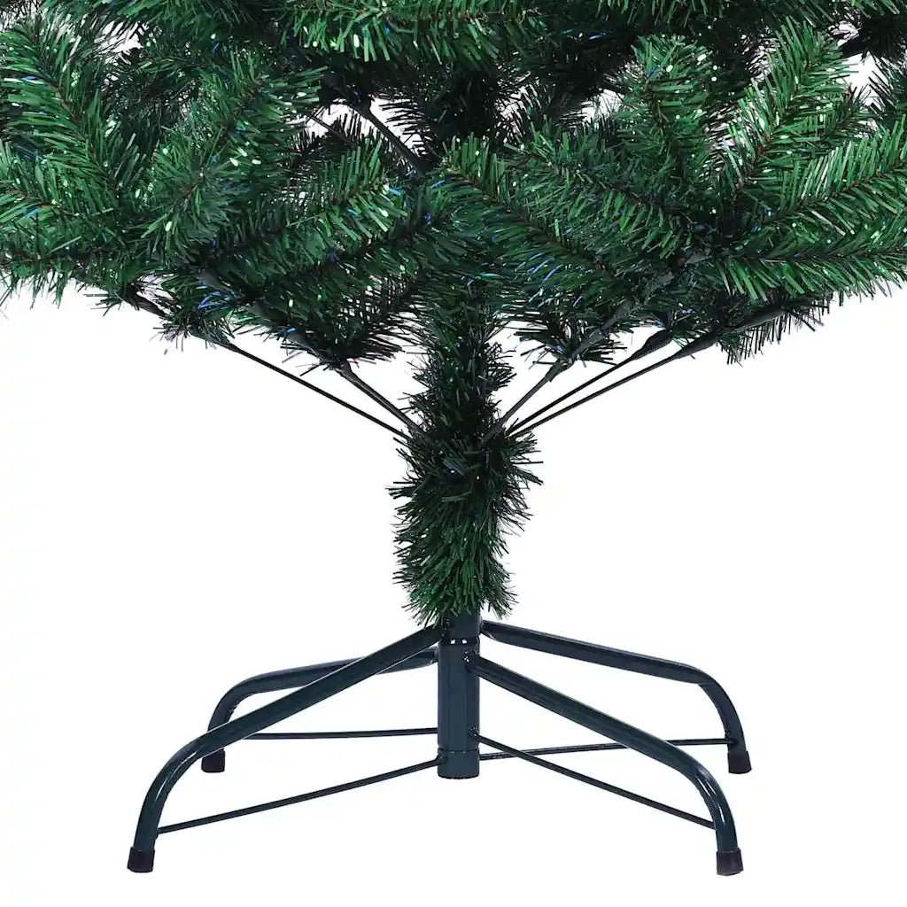 Albero di Natale artificiale con luci integrate Verde 150 cm 3396745