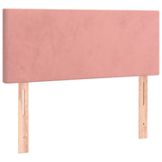 Testiera | Testata Rosa 80x5x78/88 cm in Velluto