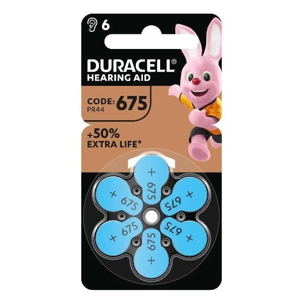 PILE DURACELL EASY TAB 675 BLU ACUSTICA