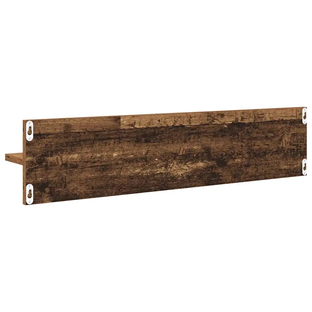 Scaffali da parete 4 pcs Legno vecchio 80 x 11,5 x 18 cm 886230