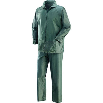 GIACCA + PANTALONE IMPERMEABILE NYLONDRY NIAGARA - VERDE L- 1 confezioni