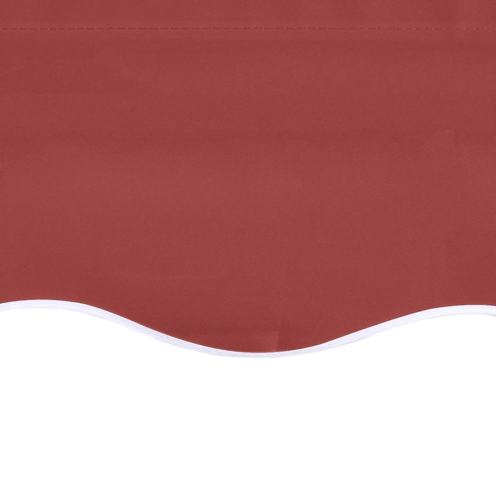 Tessuto di Ricambio per Tenda da Sole Rosso Borgogna 350x250 cm 311966