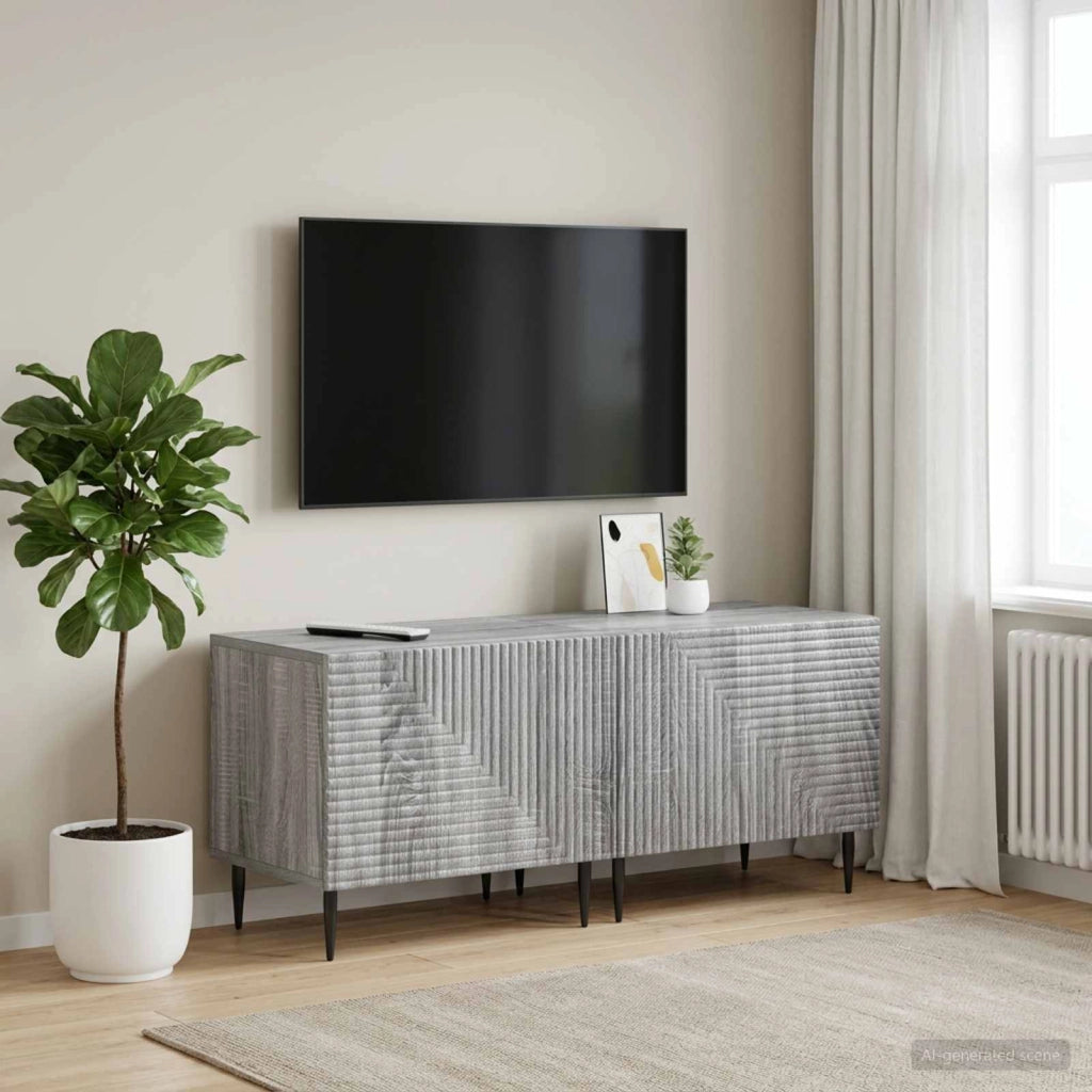 Mobile TV Sonoma grigio Legno ingegnerizzato 896901