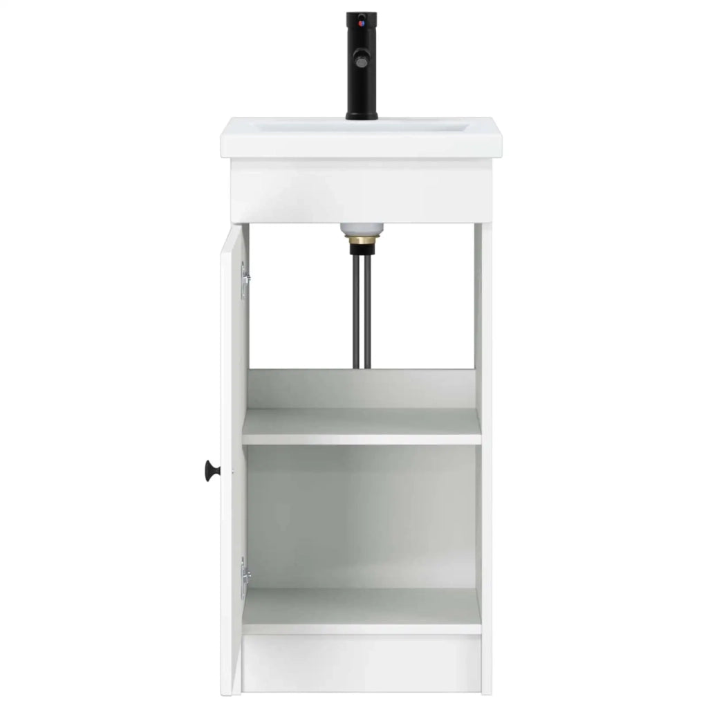 Mobile da bagno con Lavabo | Armadio Lavabo Bianco 42 x 40 x 84,5 cm