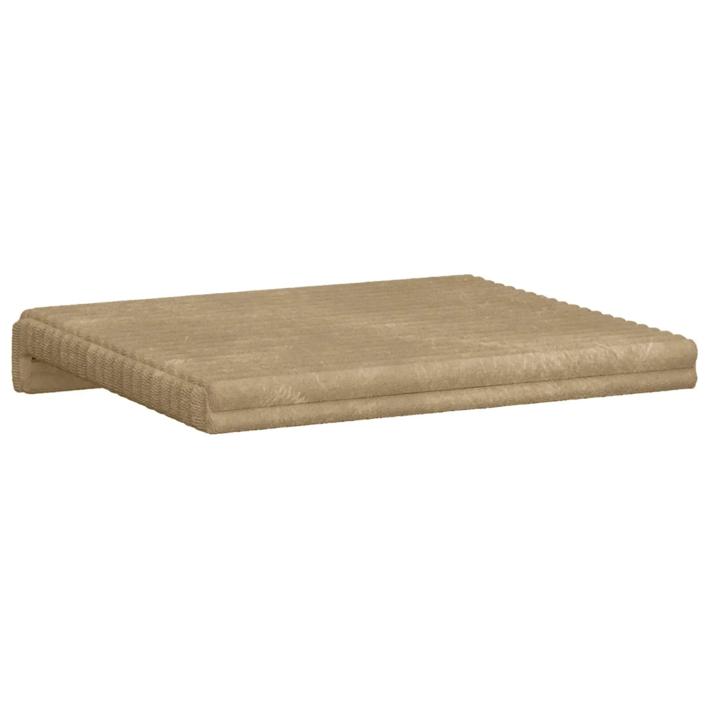 Cuscino per panchina 2 pcs Corduroy Morbido Tortora 42043071
