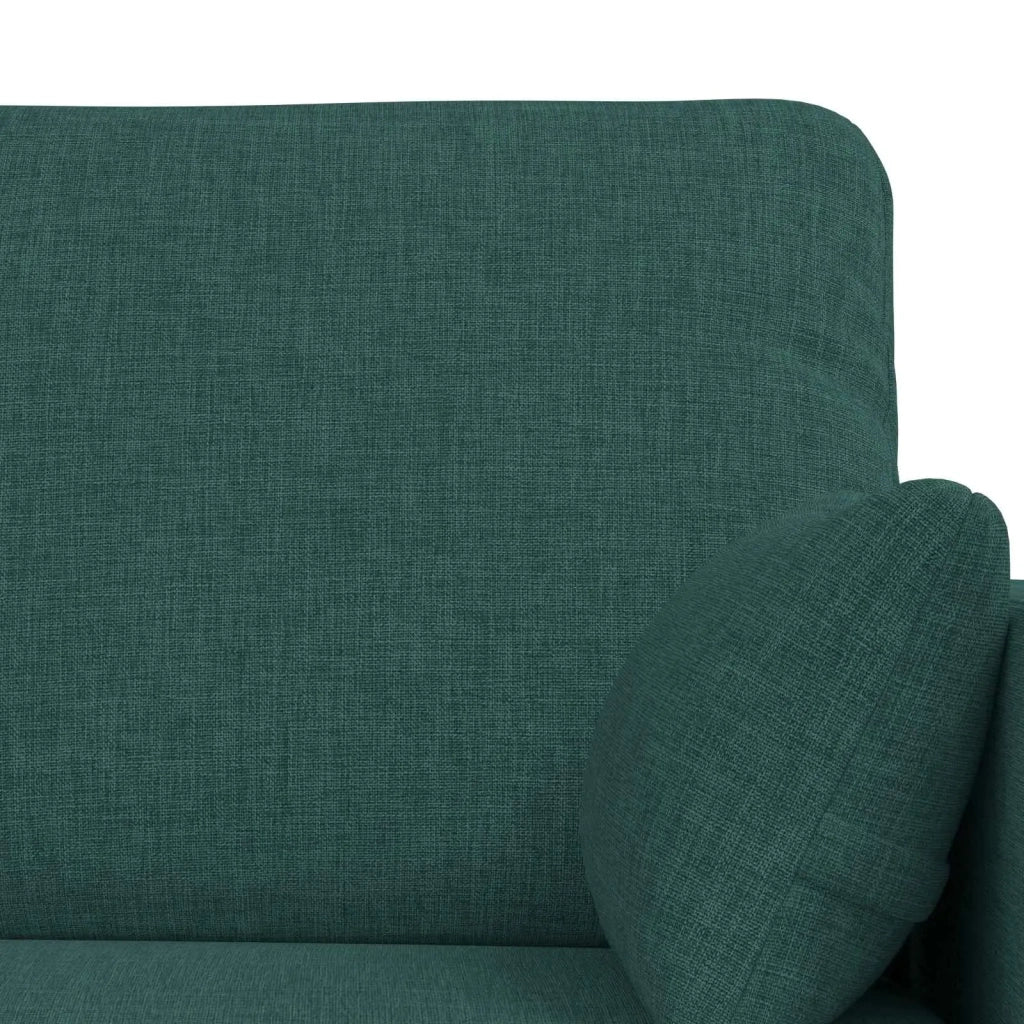 Set di divani 2 pcs Verde Scuro 198 x 78 x 80 cm Tessuto 3407584