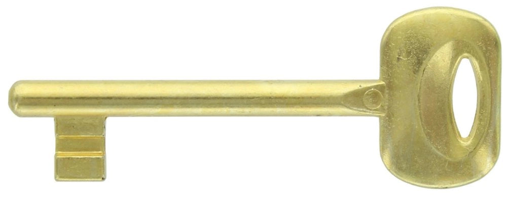 10pz chiave patent bonaiti ottonata n.7 cod:ferx.12779