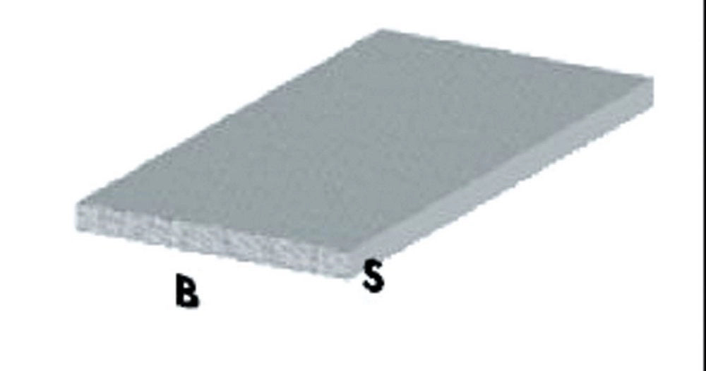 5pz profilo argento h.100 cm piatto 20x2 mm cod:ferx.29366