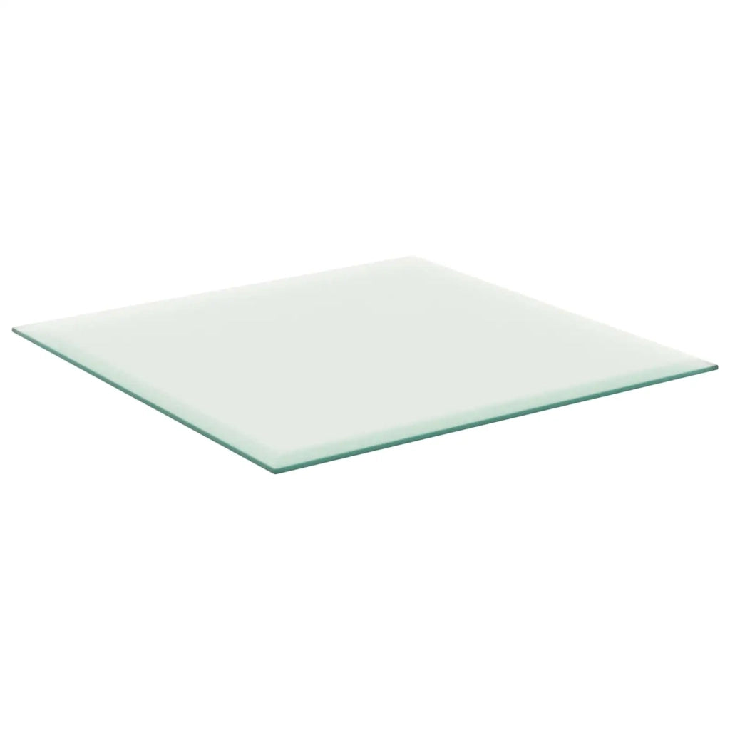 Dessus de table Transparent 30x30 cm Verre trempé