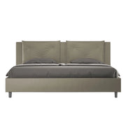 Letto Matrimoniale Large 180x200 cm Senza Rete Appia Cappuccino