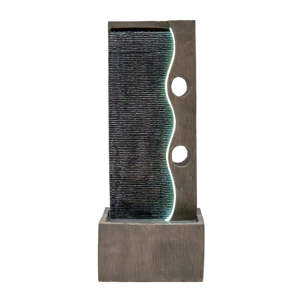 Fontana da Giardino Elettrica con LED e Cascata – Harmony Falls
