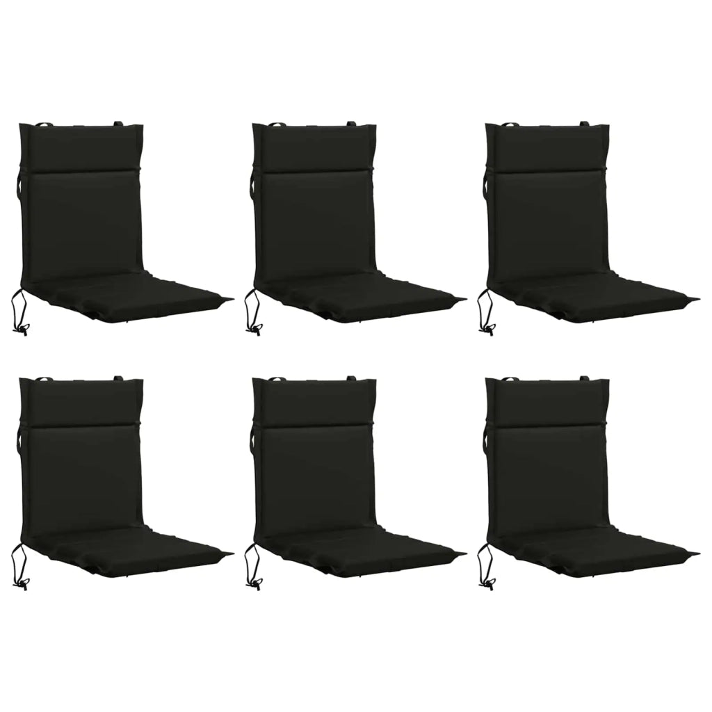 Cuscino per sedia a schienale basso GEMERT 6 pz 100% Poliestere 946464
