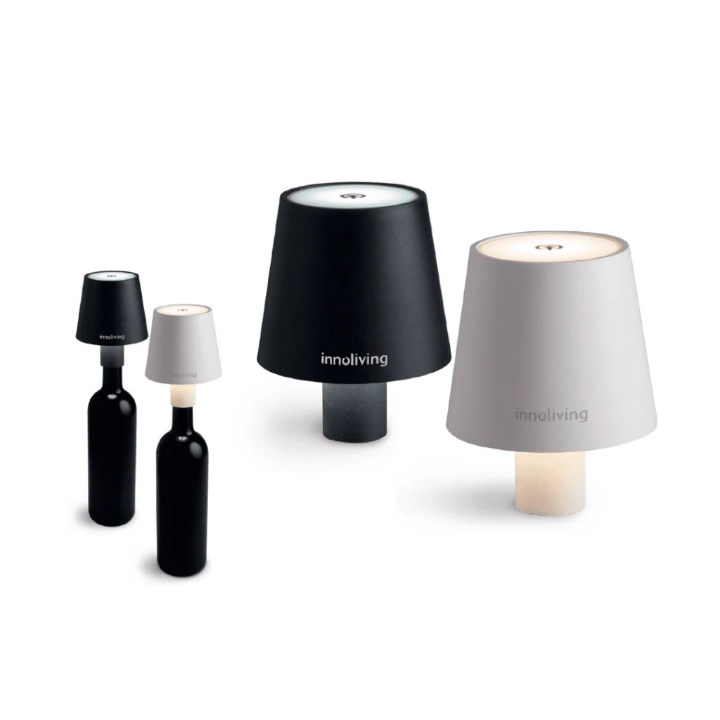 Innoliving Lampada LED per Bottiglia, Ricaricabile Touch Dimmerabile