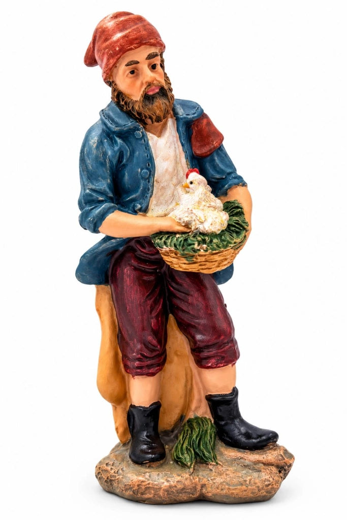 Personaggi Mestieri per Presepe General Trade Statuine Assortite in Poliresina 10 cm