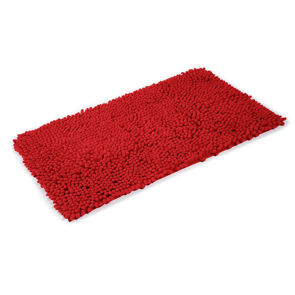 Tappeto da bagno TERRY rosso