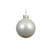 Pallina Vt opaco bianco neve d10cm