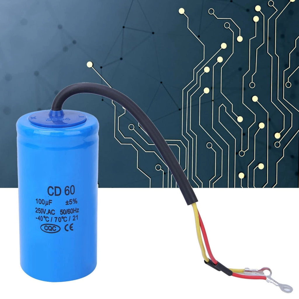 Condensatore antideflagrante CD60, 250V, 100µF