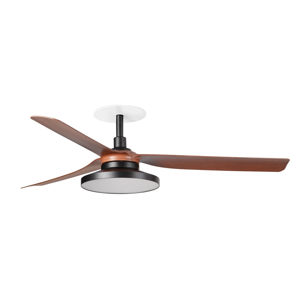 PUNT RECESSED TAK M Ventilatore nero/noce 3000K