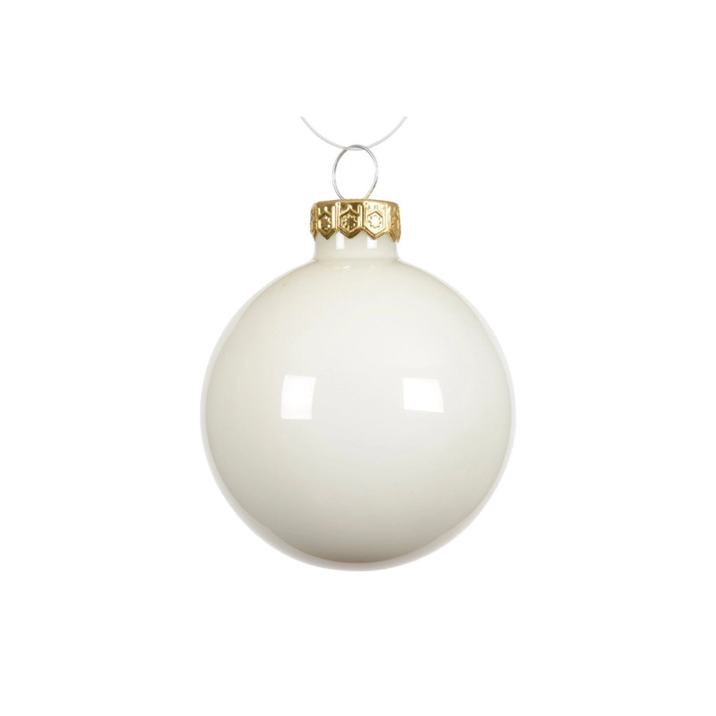 Pallina Vt lucido bianco caldo d8cm
