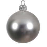 Box 6 Palline Vt Argento opaco D.6 Cm