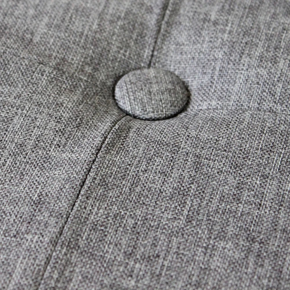 Pouf contenitore in stoffa Grigio