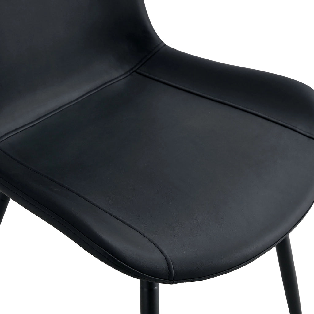 Set da pranzo con ripiano integrato in MDF e metallo marrone e nero