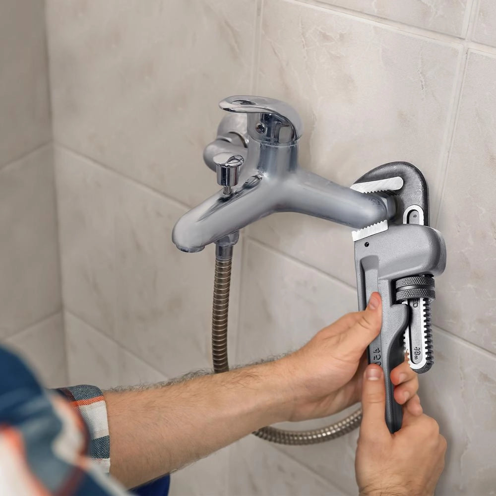 Chiave per tubi 355 mm TD0520 in lega di alluminio, chiave giratubi idraulica regolabile ed ergonomica per fai da te e officina