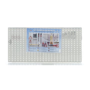 Pannello forato 98x46 cm con 40 ganci