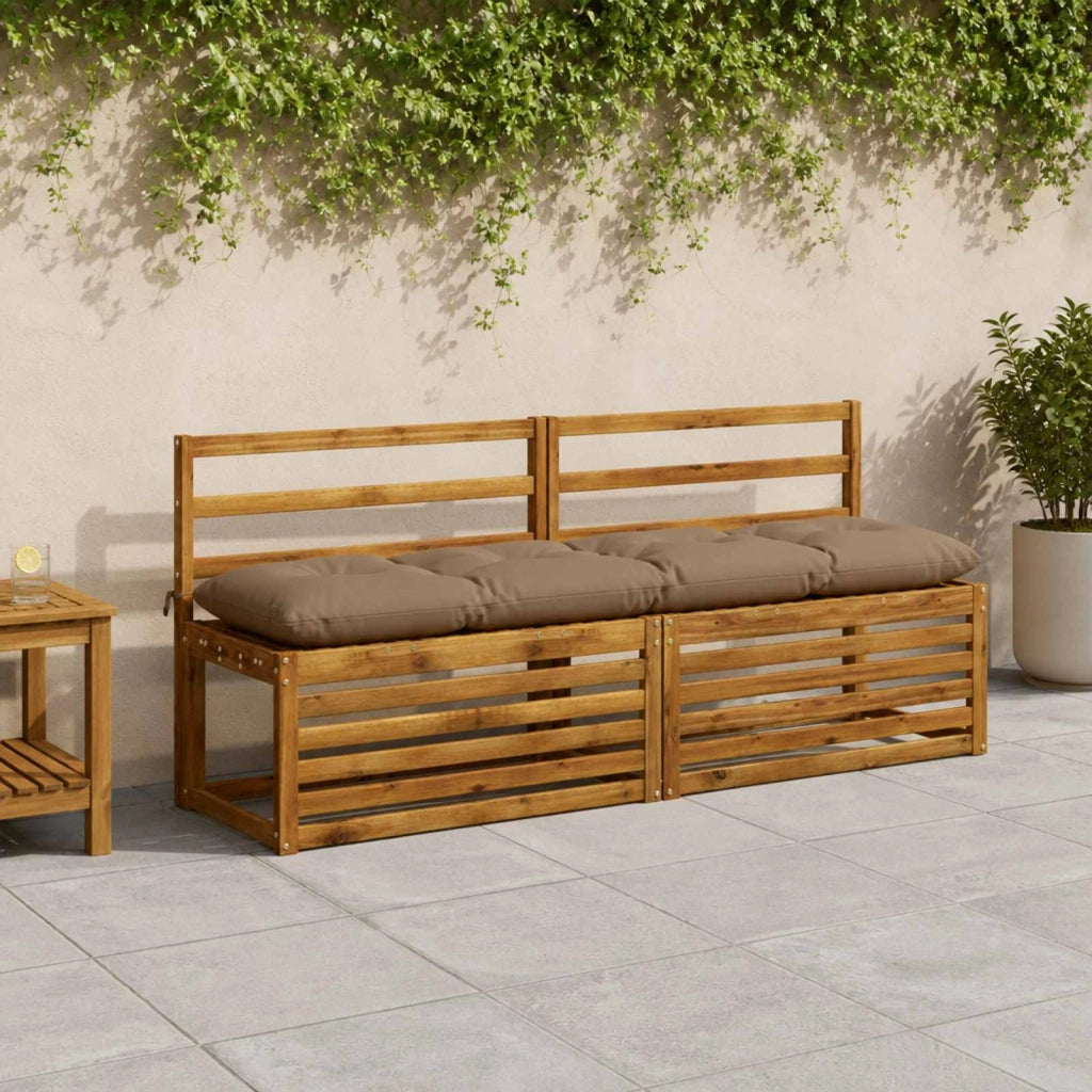 Cuscino per panchina VIANEN 100% Poliestere Tortora 953066