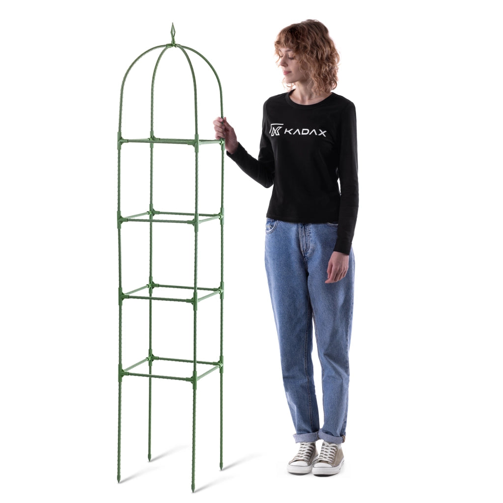 KADAX Supporto per pomodori a 4 livelli, 2 pz