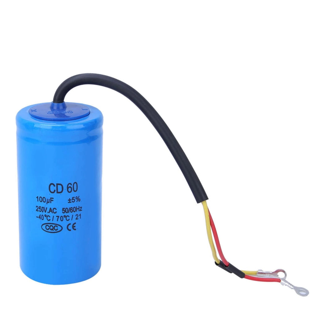 Condensatore antideflagrante CD60, 250V, 100µF