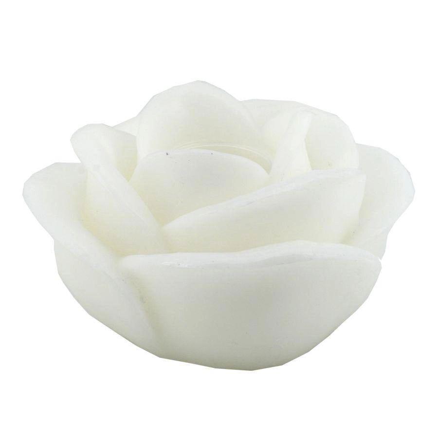 Candela led rosa bianco fontana cm32h20