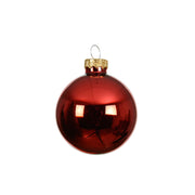 Pallina Vt lucido rosso d10cm