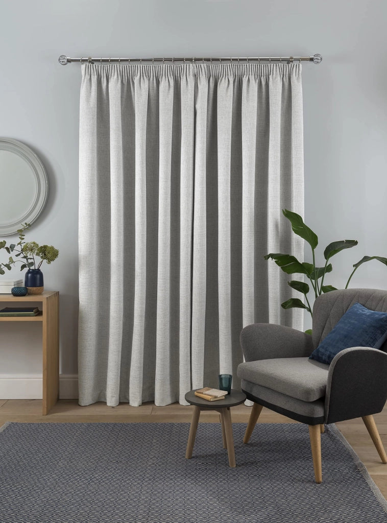 Tende termiche oscuranti, set da 2, 46x54 pollici, grigio