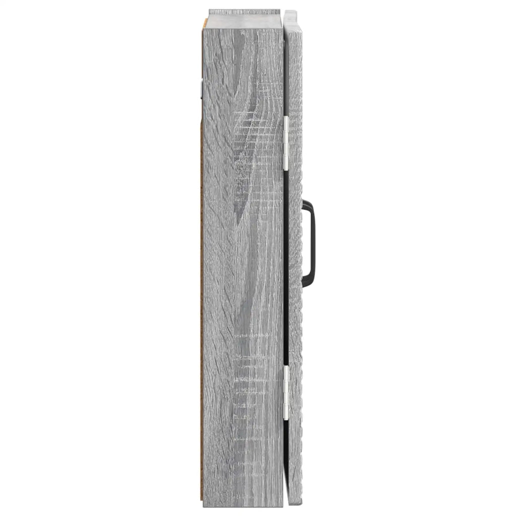 Armadio per Dartboard HAARLEM Sonoma grigio 896891