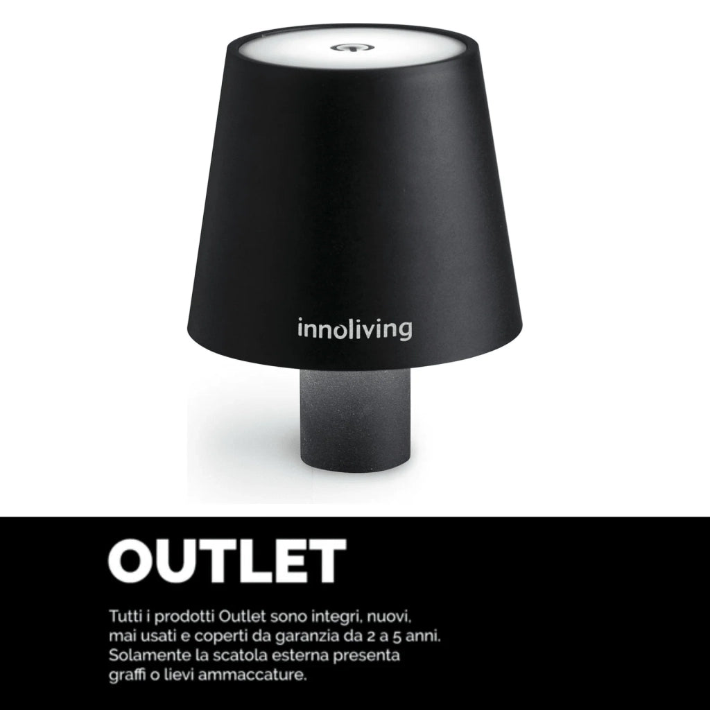 Innoliving Lampada LED per Bottiglia, Ricaricabile Touch Dimmerabile