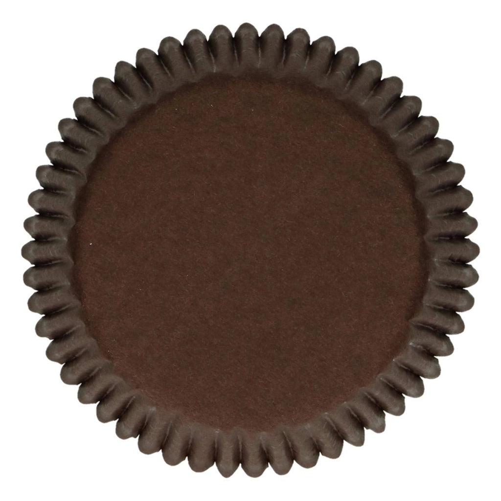 Pirottini per cupcake e muffin, marroni, 48 pezzi