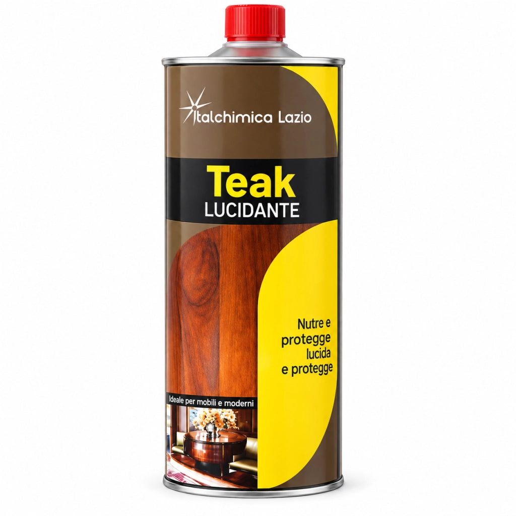 Cera Teak Lucidante Mobili E Pavimenti 1 litro