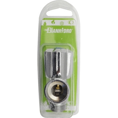 Rubinetto lavatrice a T 1-2 x 3-4 bl