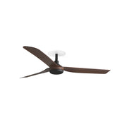 PUNT RECESSED M Ventilatore nero/noce