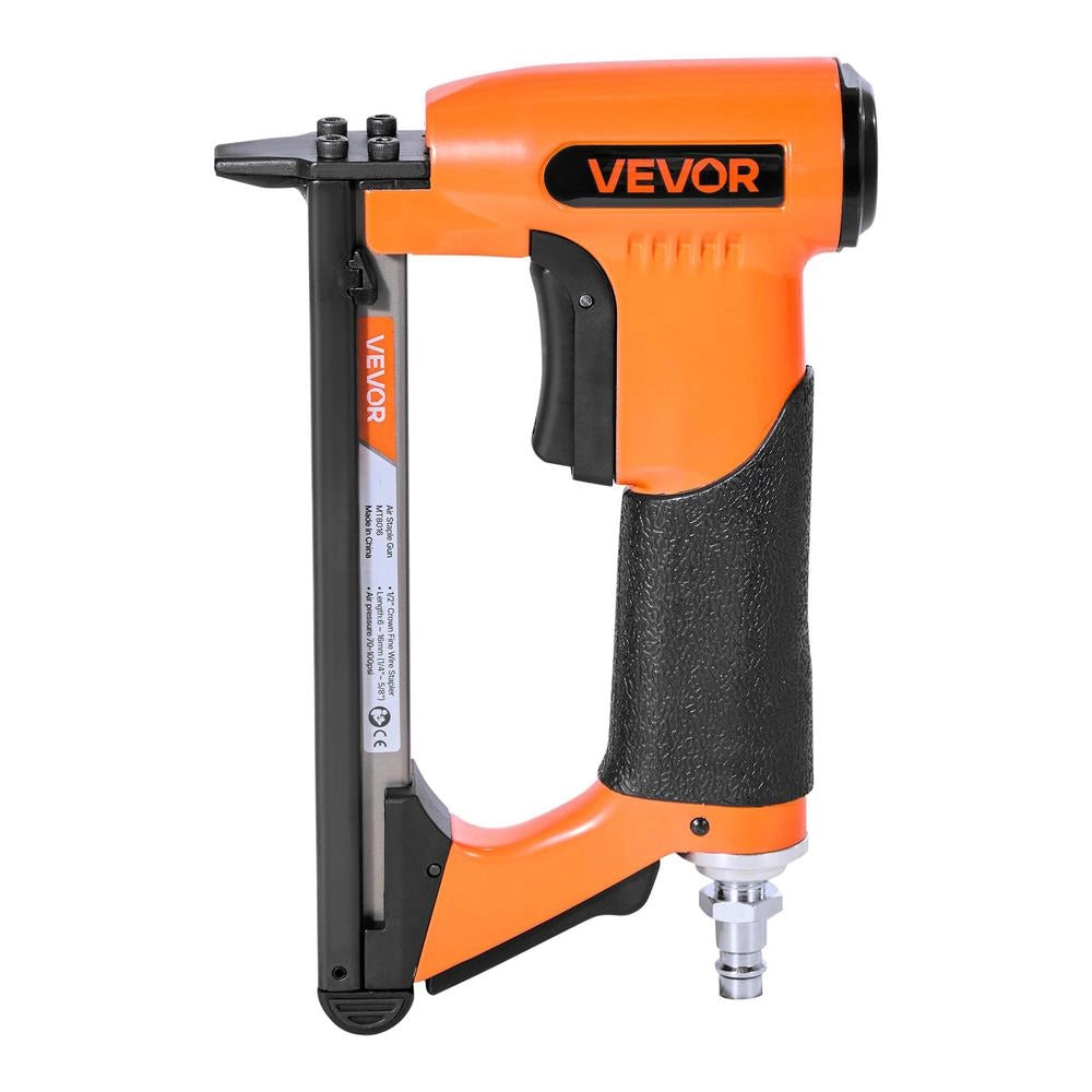 Graffettatrice Pneumatica MT8016 per Tappezzeria Calibro 21 in Alluminio, Serie 80 Corona 12,8 mm, Caricatore 150 Pezzi per Bricolage