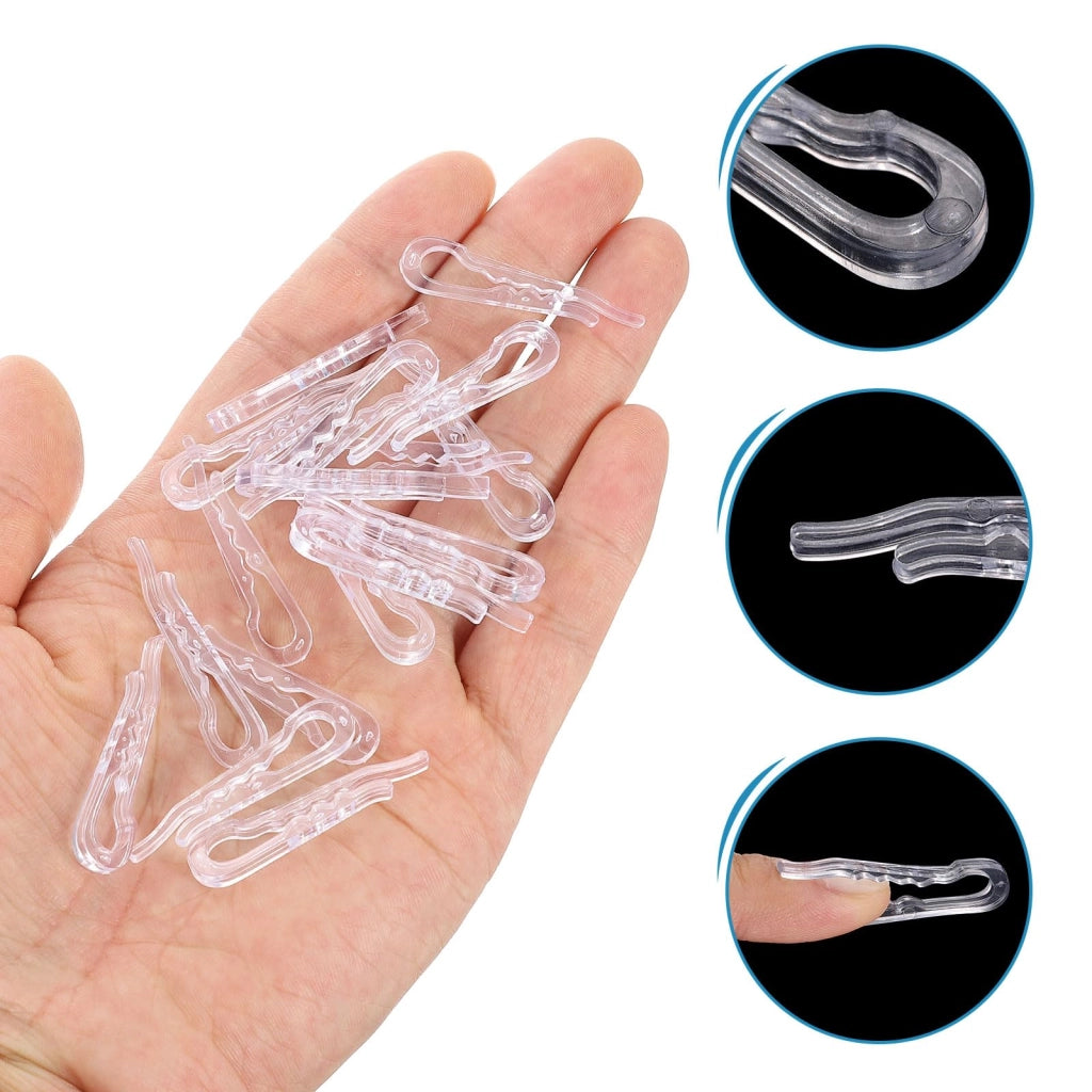 Graffette a forma di U, con dentini, da 3,8 cm, confezione da 100 pezzi