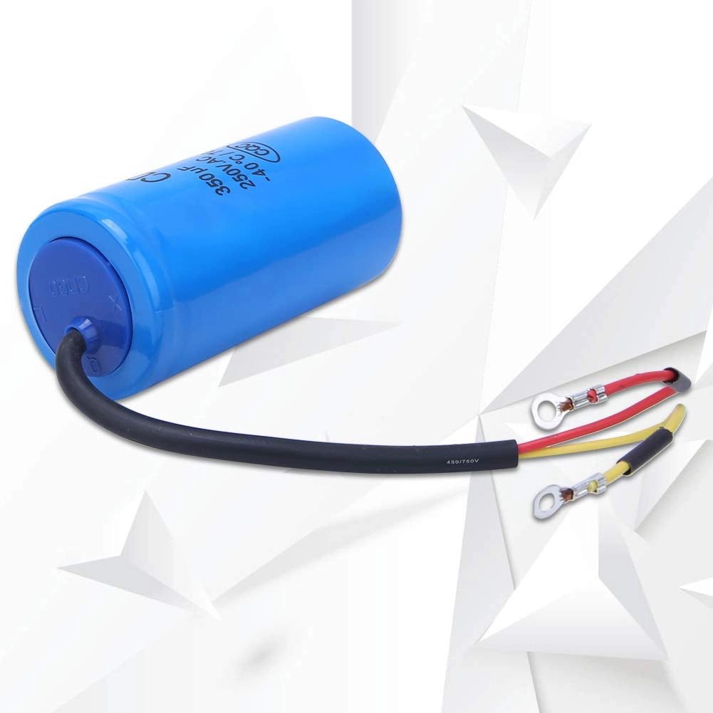 Condensatore di avviamento CD60, 350 µF, 250 V AC, per motori e pompe