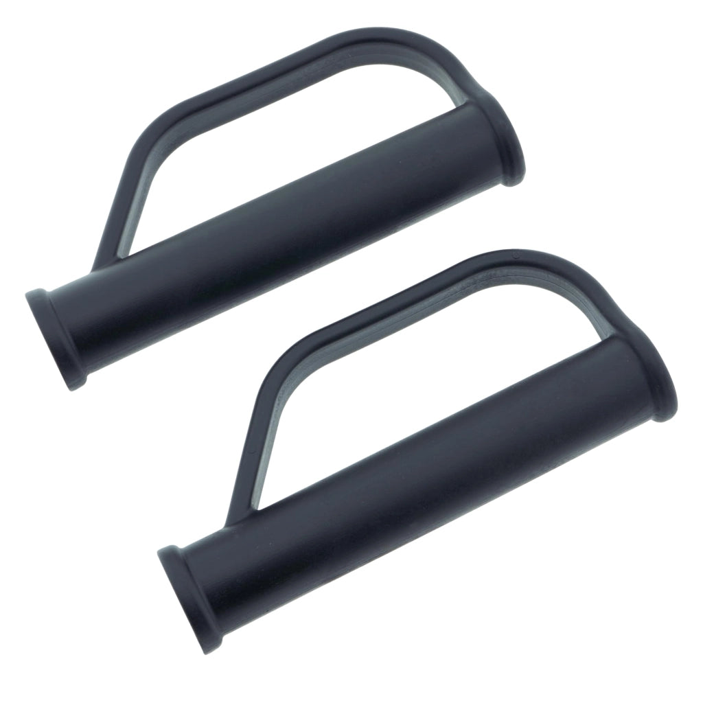 Maniglie di sicurezza per carrelli elevatori, 25 mm, 2 pezzi, nere