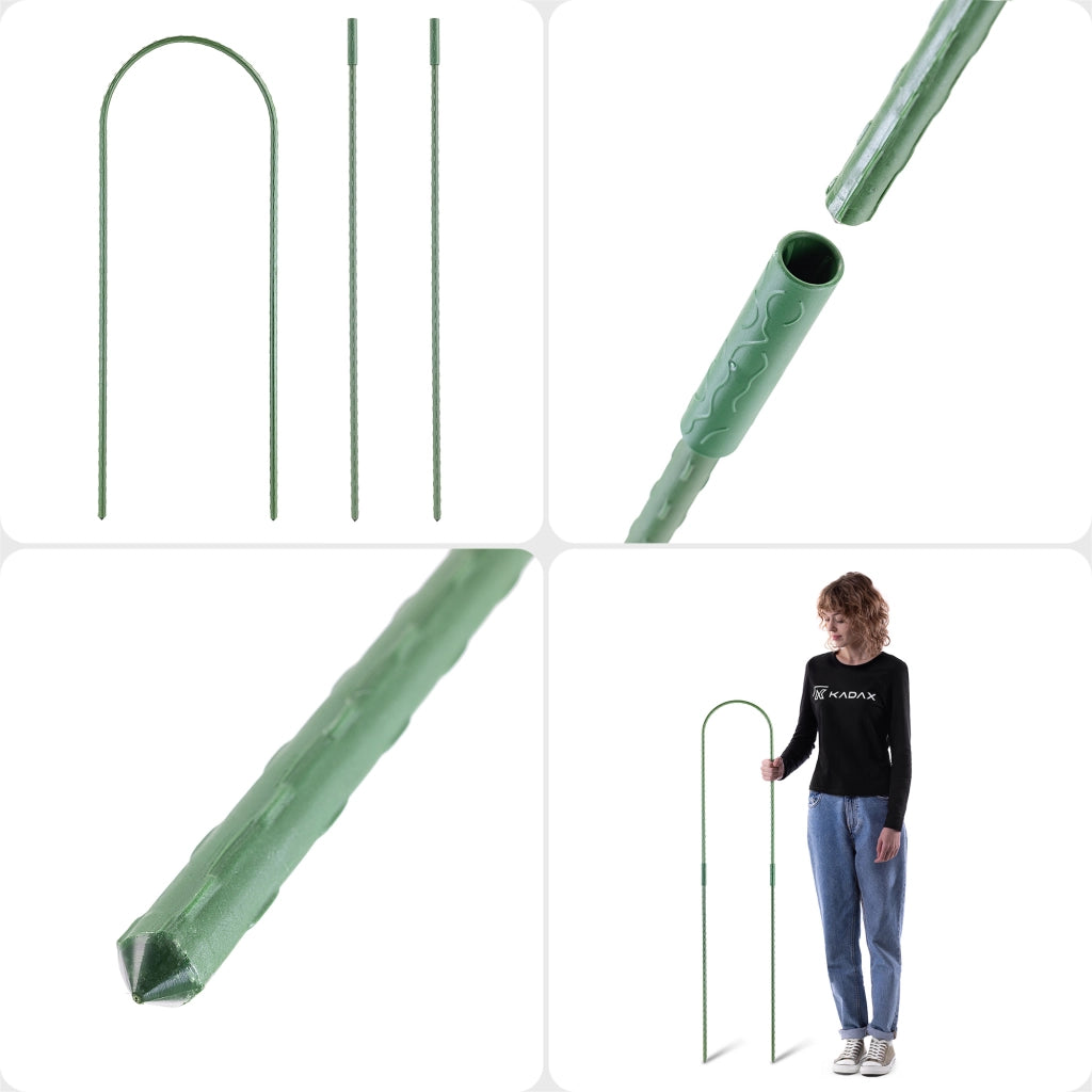 KADAX 10 supporti ad arco per piante 120 cm
