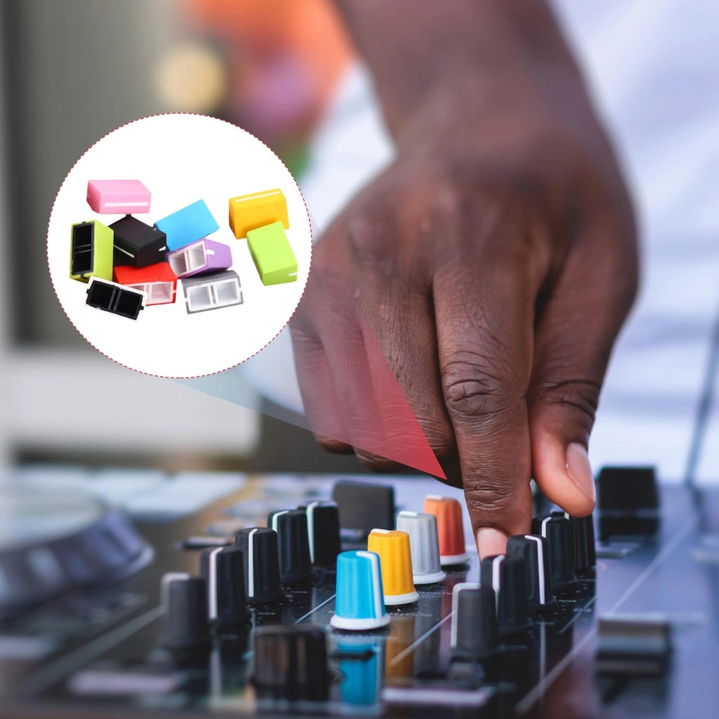 Coprinastri verdi, 5 pezzi, set di gommini per mixer da DJ